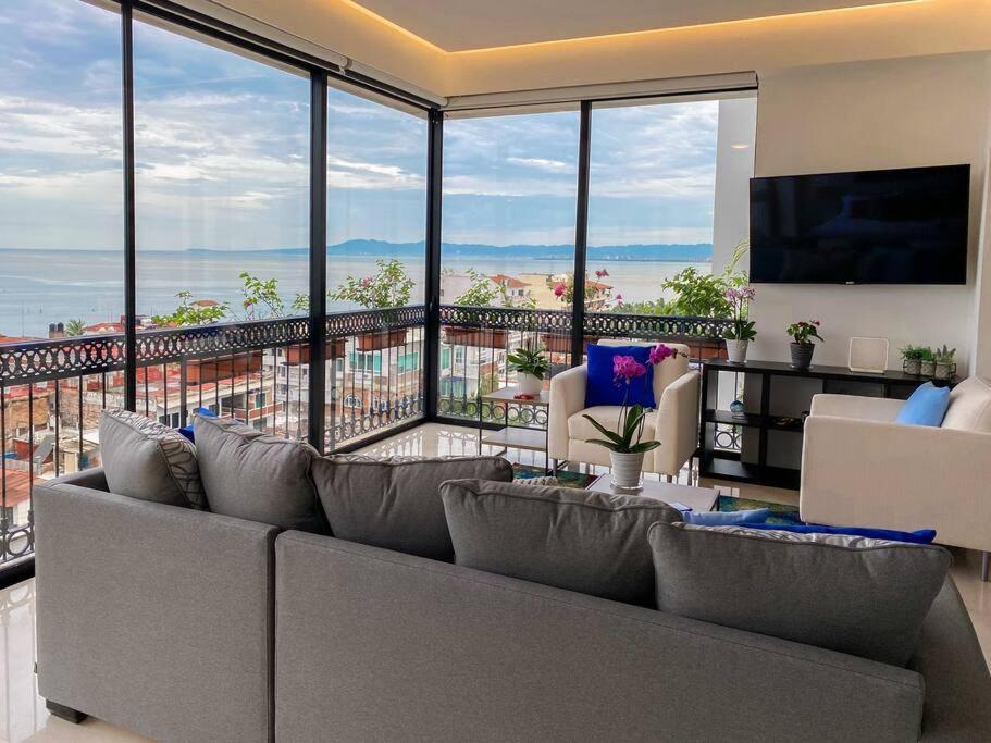 Luxury Oceanview Modern Condo Puerto Vallarta Eksteriør bilde