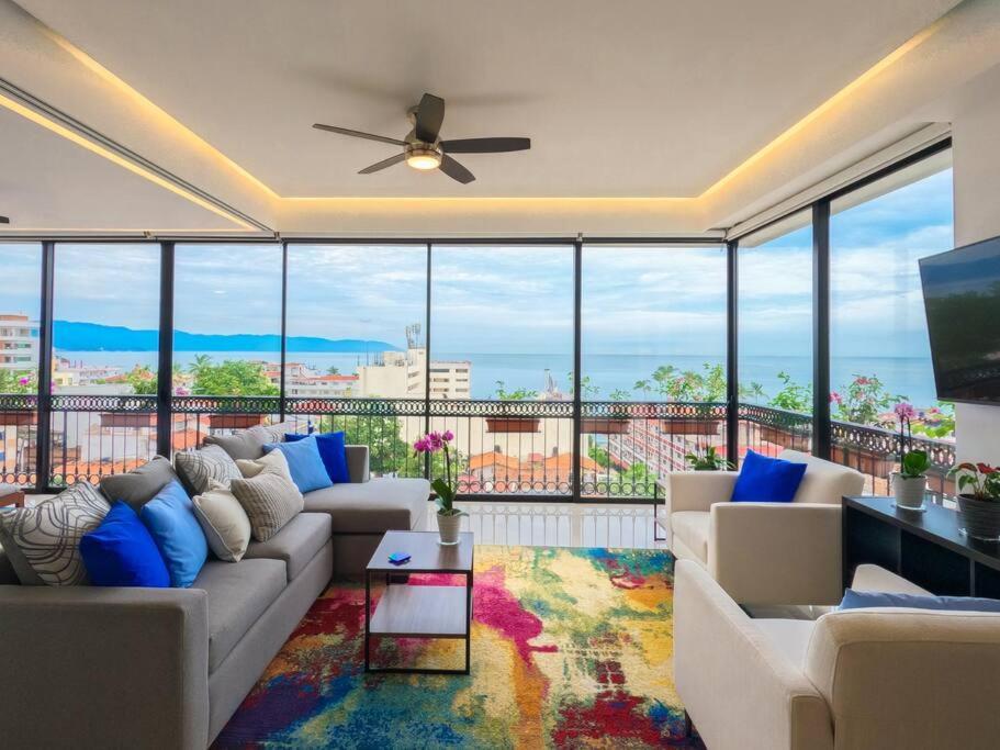 Luxury Oceanview Modern Condo Puerto Vallarta Eksteriør bilde