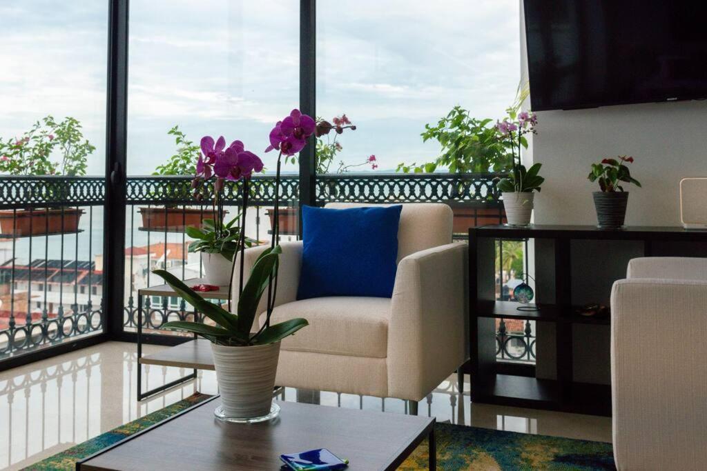 Luxury Oceanview Modern Condo Puerto Vallarta Eksteriør bilde