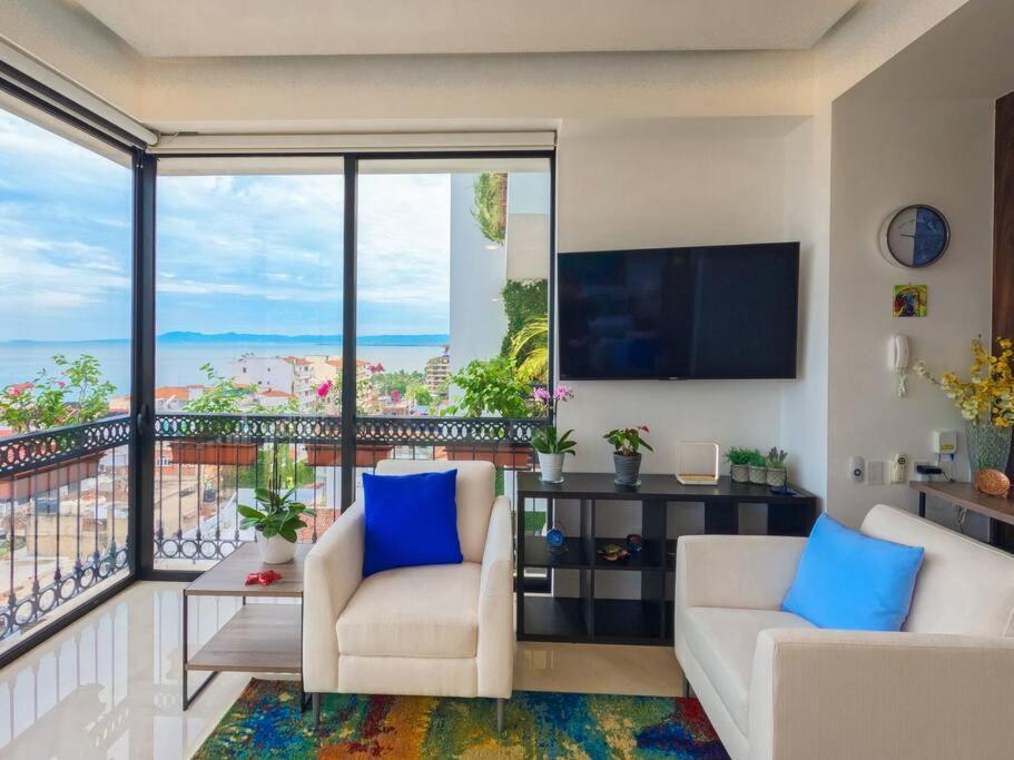 Luxury Oceanview Modern Condo Puerto Vallarta Eksteriør bilde