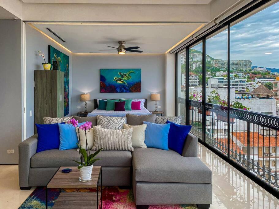Luxury Oceanview Modern Condo Puerto Vallarta Eksteriør bilde