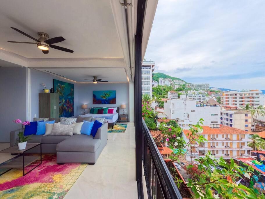 Luxury Oceanview Modern Condo Puerto Vallarta Eksteriør bilde