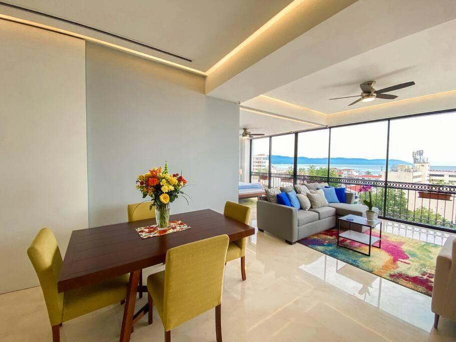 Luxury Oceanview Modern Condo Puerto Vallarta Eksteriør bilde
