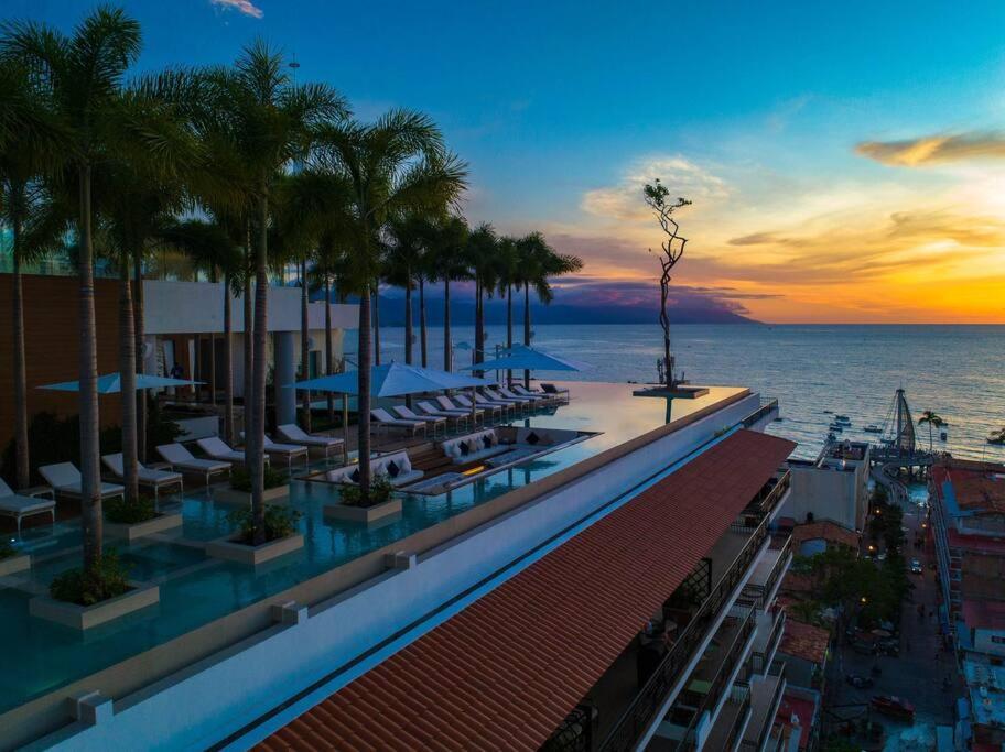 Luxury Oceanview Modern Condo Puerto Vallarta Eksteriør bilde