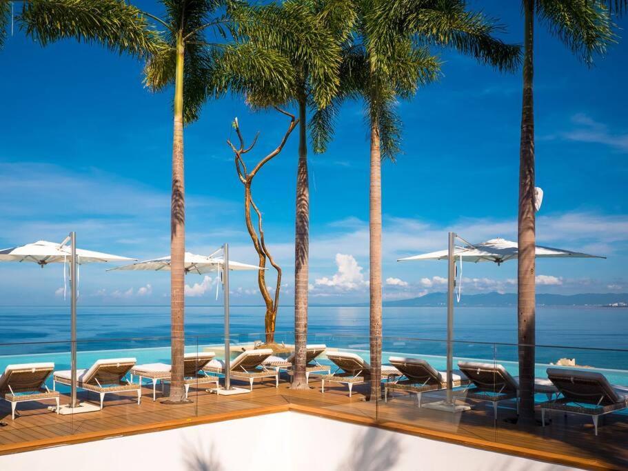 Luxury Oceanview Modern Condo Puerto Vallarta Eksteriør bilde